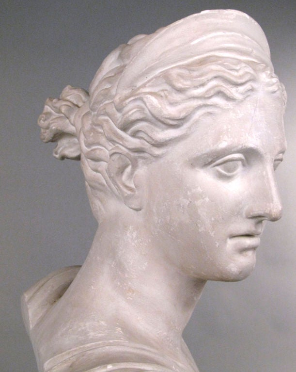 antique athena bust