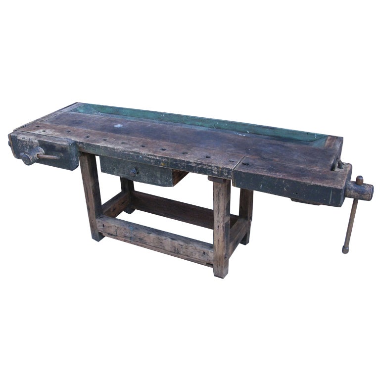 Antique Workbench at 1stdibs