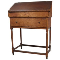 Antique Early 19th Century Schoolmasters Desk