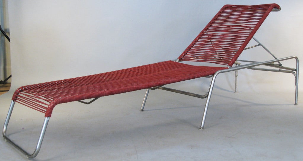 Pair of Italian 1960s Chaise Lounges In Good Condition In Hudson, NY