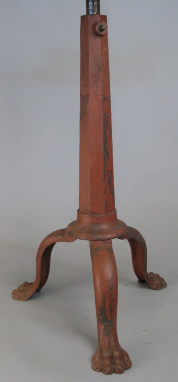 American Antique Industrial Cast Iron Easel Stand