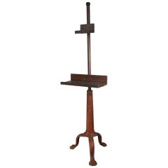 Antique Industrial Cast Iron Easel Stand