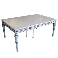 Antique Italian Neoclassic Extension Dining Table Antique Italian Neoclassic Extension Dining Table