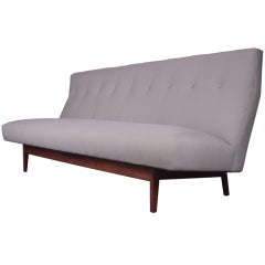 Classic Mid-Century Armless Sofa by Jens Risom