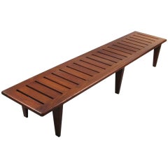 Classic Teak Bench by Hans Wegner