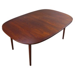 Danish Rosewood Extension Dining Table Danish Rosewood Extension Dining Table