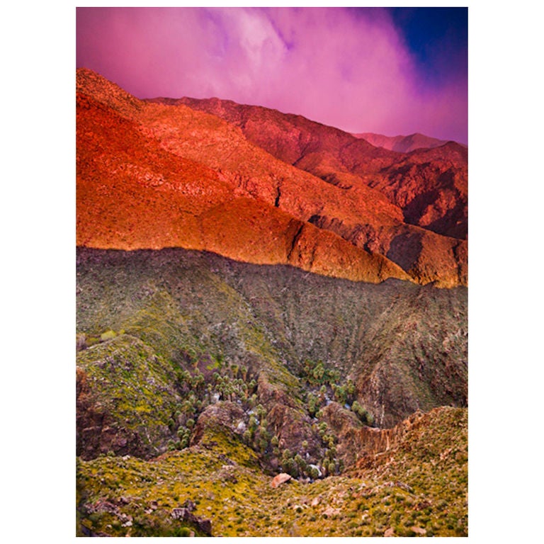 "Andreas Canyon Sunrise" by Tom Brewster, 2010 For Sale