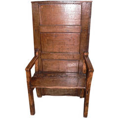 Rustic Welsh 18th Century Bench