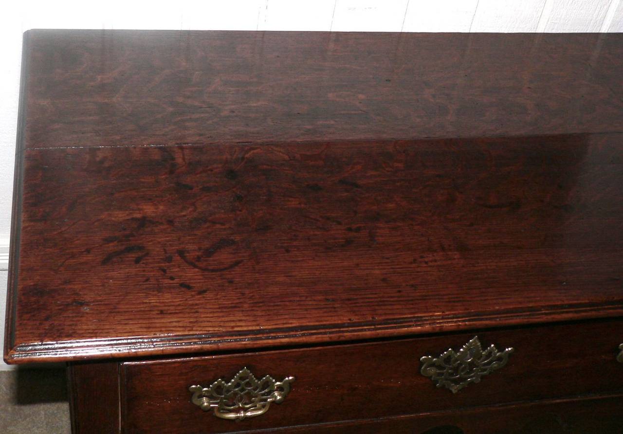 English 18th Century Oak Side Table 4