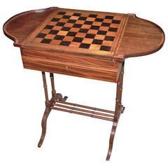 English Edwardian Game Table