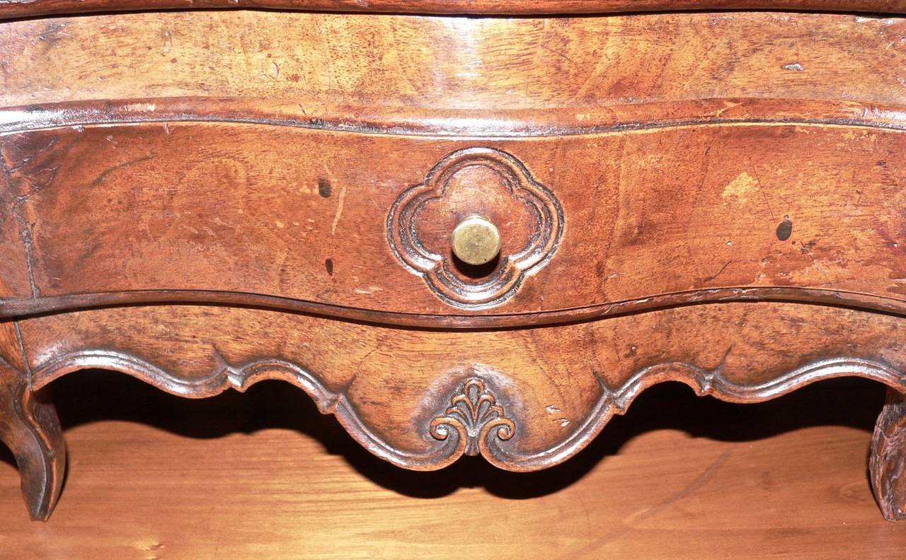 Miniature French Provencal Walnut Commode 1