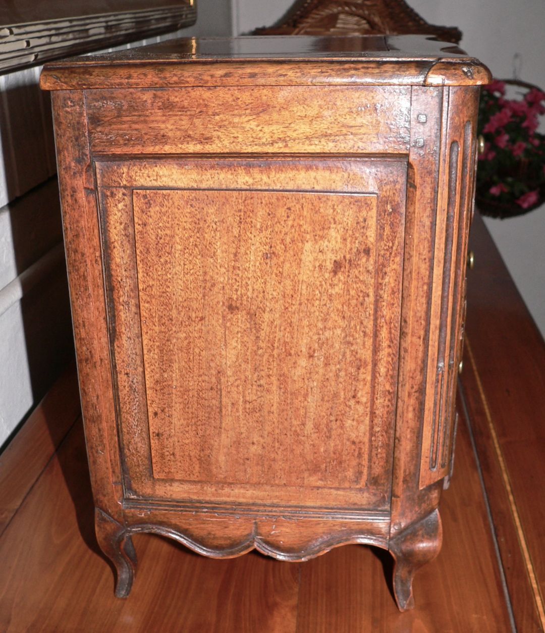 Louis XV Miniature French Provencal Walnut Commode