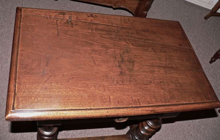 Spanish Colonial Spanish Walnut Occasional Table