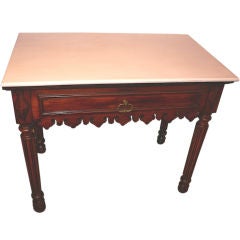 Antique French Pastry Table