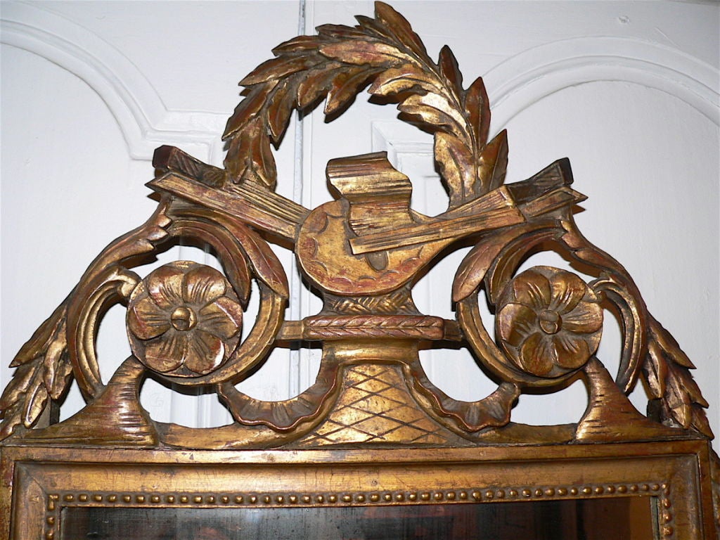 French  18th Century Gilt Mirror