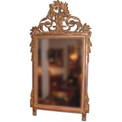 French 18th Century Gilt Mirror