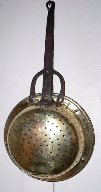 French Brass Strainer