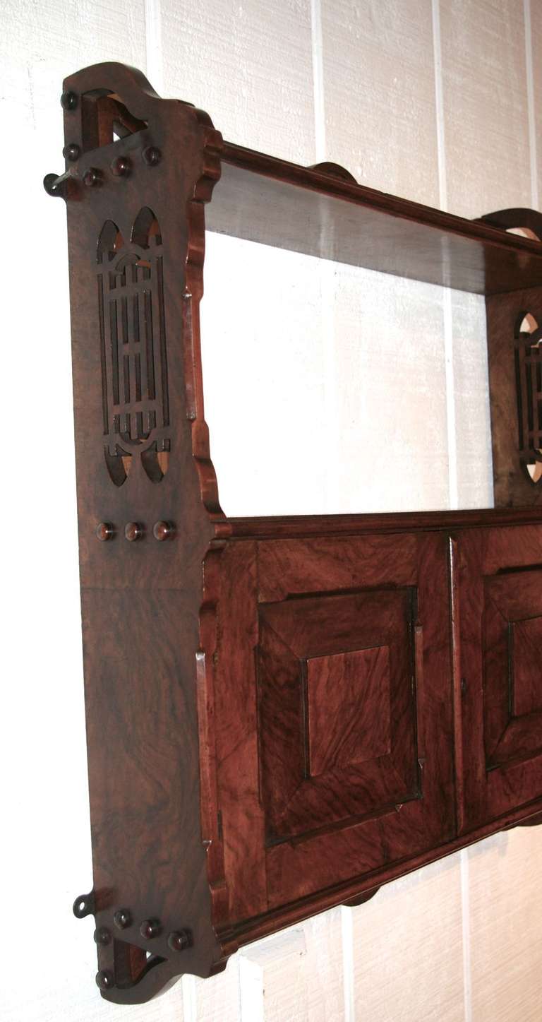 French Walnut Spice Cupboard