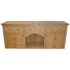 Welsh Dog Kennel Pine Dresser Base