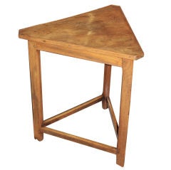 Welsh Cricket Table in Ash Wood