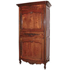 Antique French Bonnetiere/Homme Debout in Cherrywood