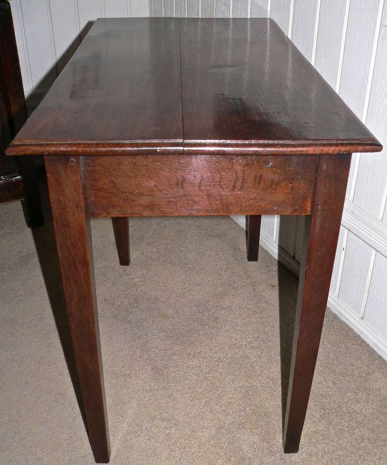 British English Early 19th Cent. Oak Side Table