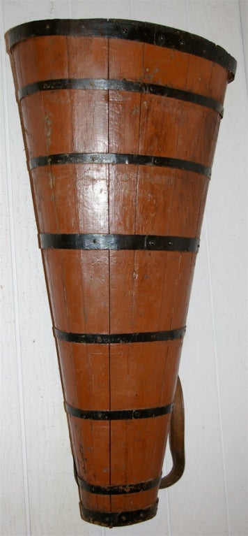 French Grape Gathering Basket