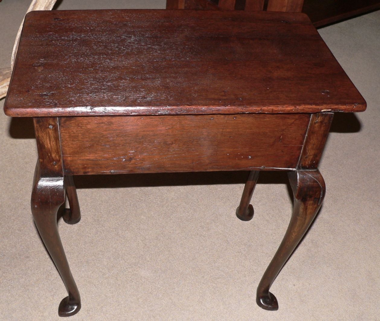 Late 18th Century English Oak 18th Century Low Boy For Sale