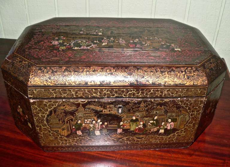 Chinese Penwork Box