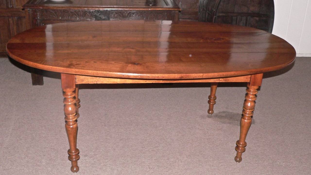 French Cherry Farm Table from Normandy