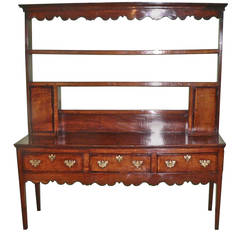 English 18th Century Oak Dresser from Shropshire