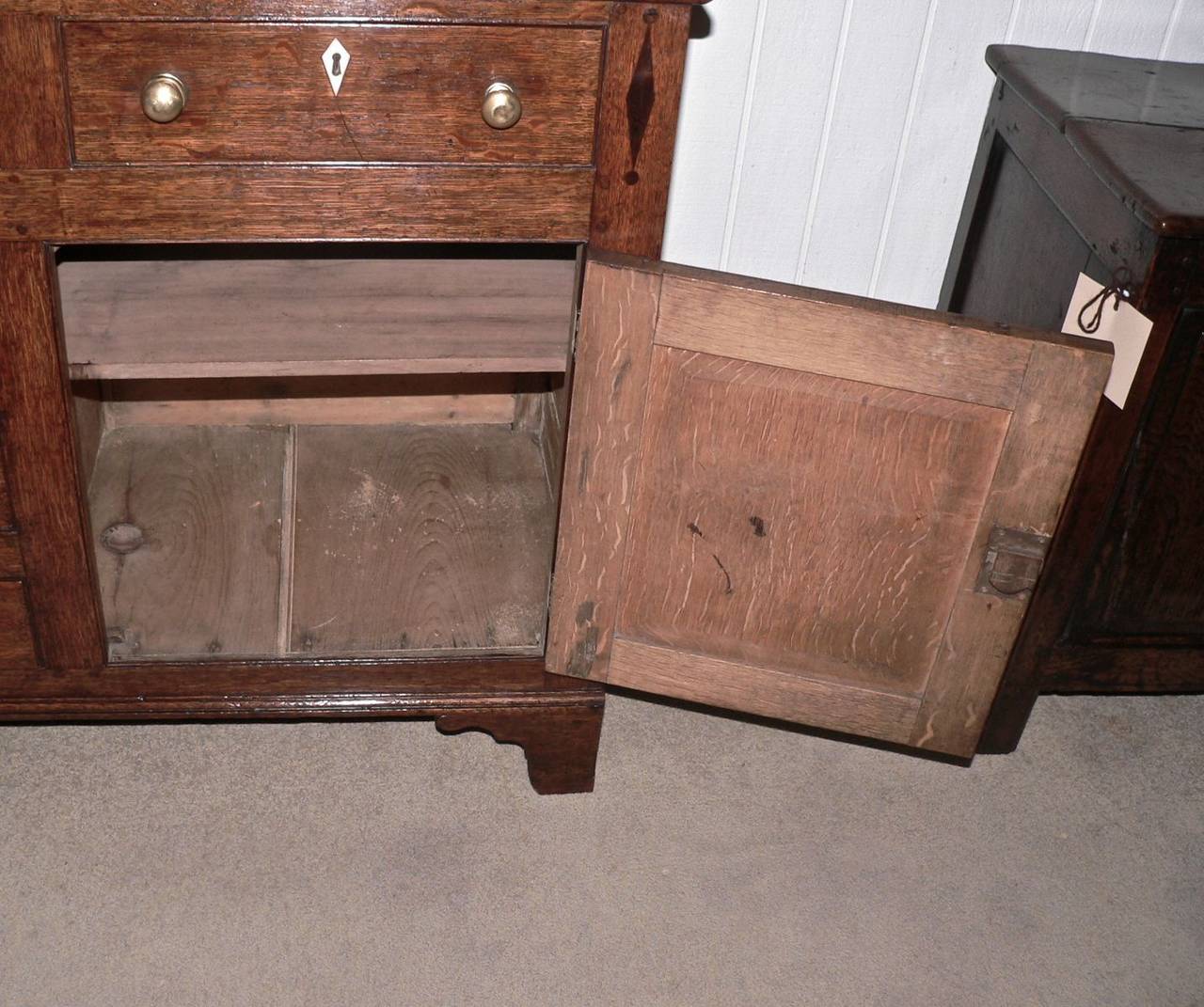 Welsh 19th Century Oak Dresser For Sale 1