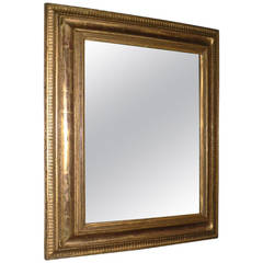 French Napoleon III Gilt Mirror