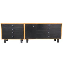 Pair of cabinets by George Nelson for Herman Miller