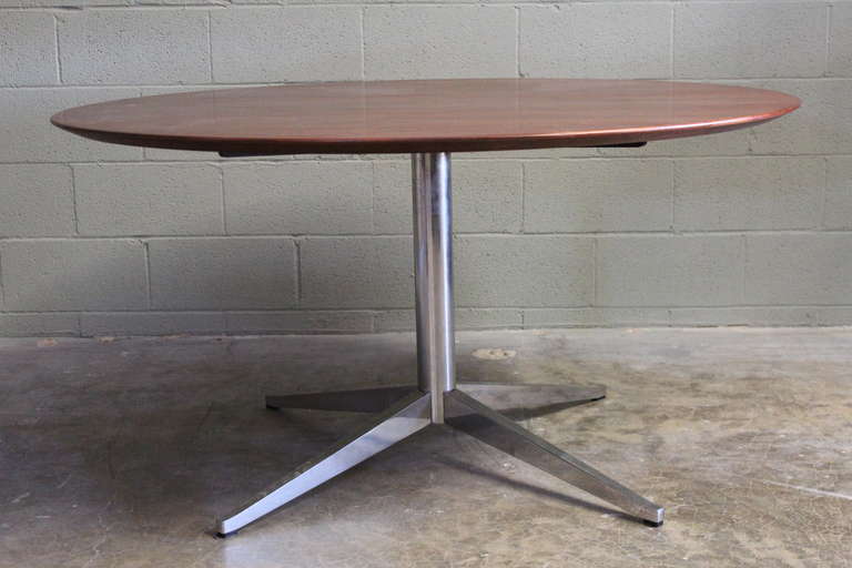 American Walnut Dining Table by Florence Knoll For Sale