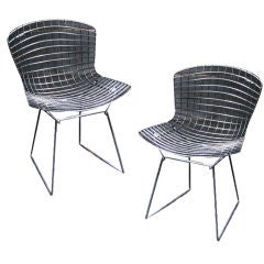 Set of four chairs by Harry Bertoia