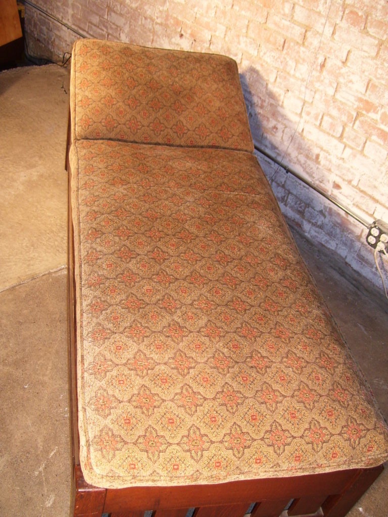 Chaise Lounge Manufactured by Stickley Associated Cabinetmakers 2