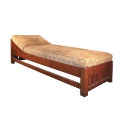 Chaise Lounge Manufactured by Stickley Associated Cabinetmakers