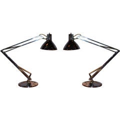 Vintage Pair of Anglepoise Lamps