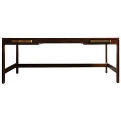 Large Danish Desk by Rolf Middelboe and Gorm Christensen