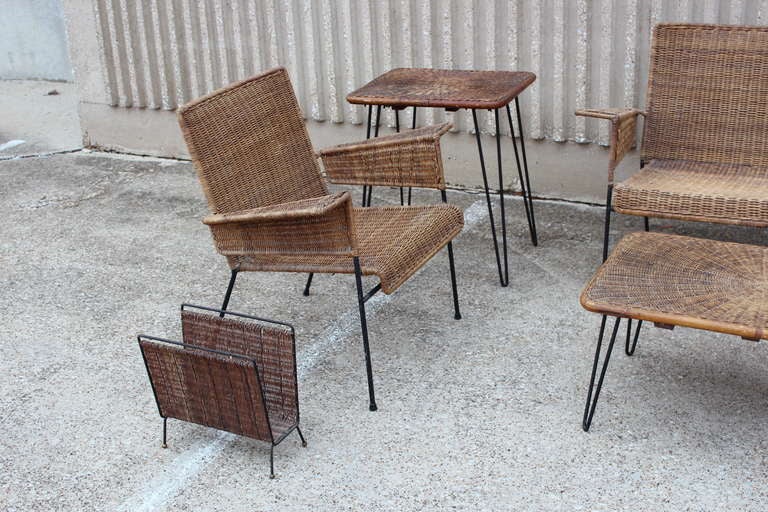 American Patio Set by Van Keppel Green For Sale