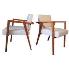 Pair of armchairs by Franco Albini for Knoll