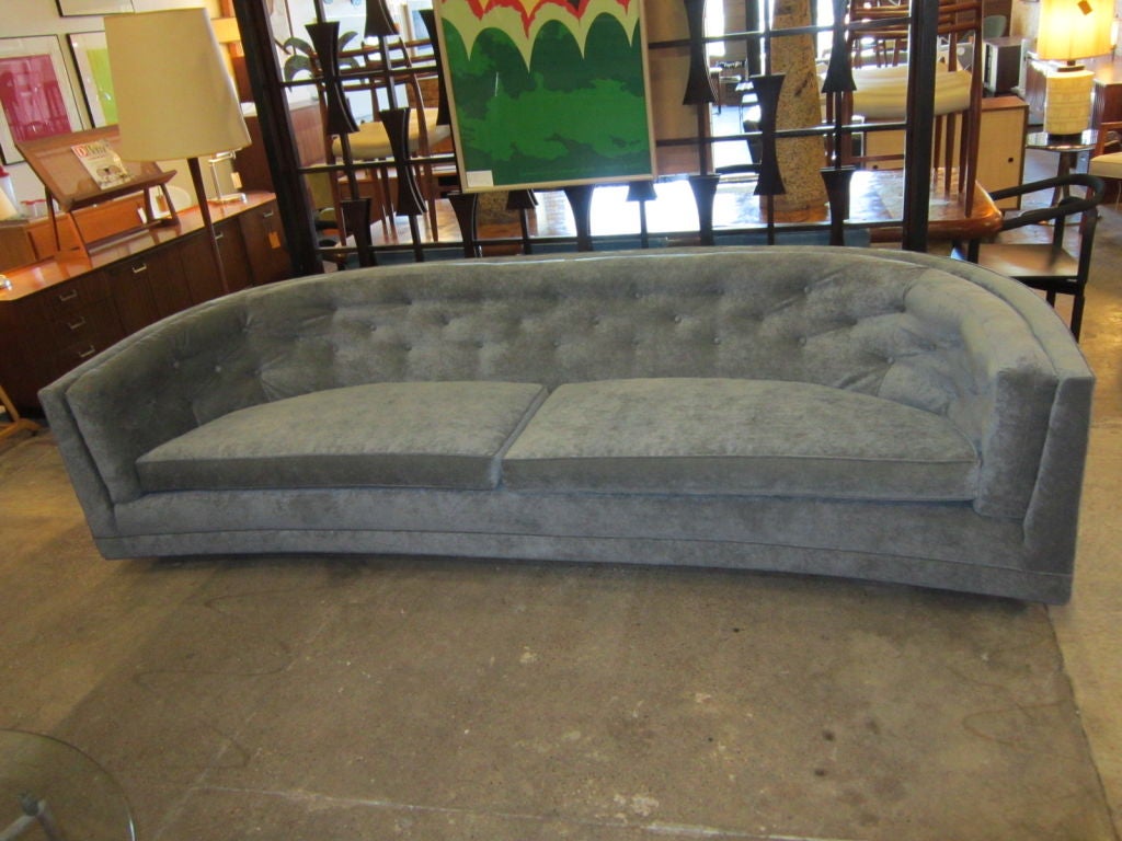 American Large Scale 1960's Sofa