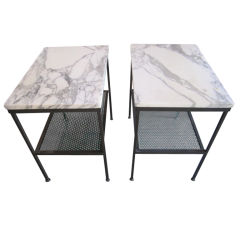 A pair of side tables by Salterini