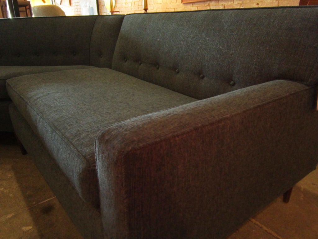 20th Century 1960's L-Shaped Sectional Sofa