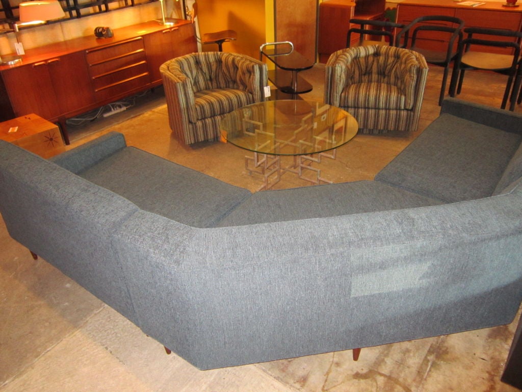 1960's L-Shaped Sectional Sofa 2
