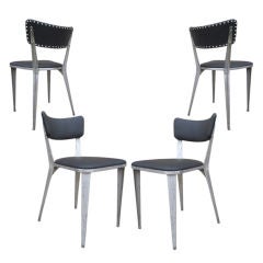 Set of four BA3 chairs designed by Ernest Race