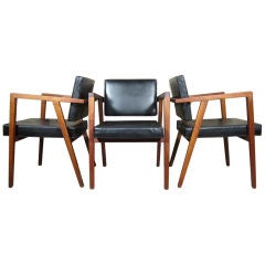 Franko Albini Arm Chairs for Knoll Associates