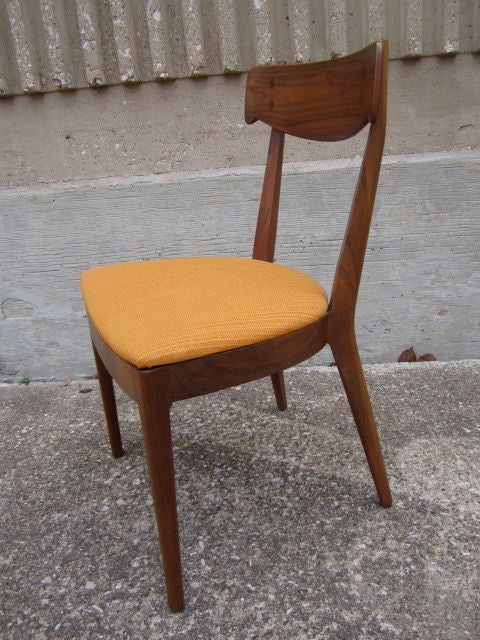 Mid-20th Century Set of six dining chairs by Kipp Stewart for Drexel
