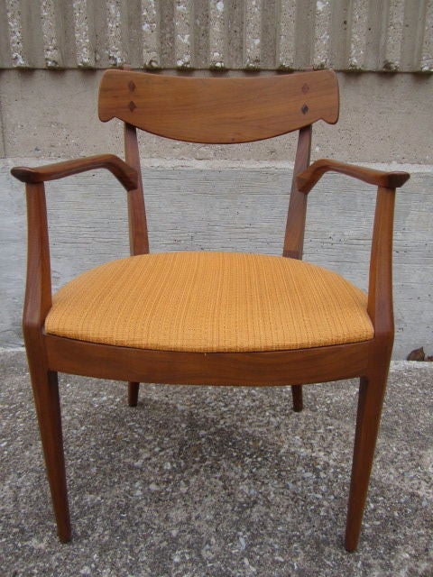 Set of six dining chairs by Kipp Stewart for Drexel 3